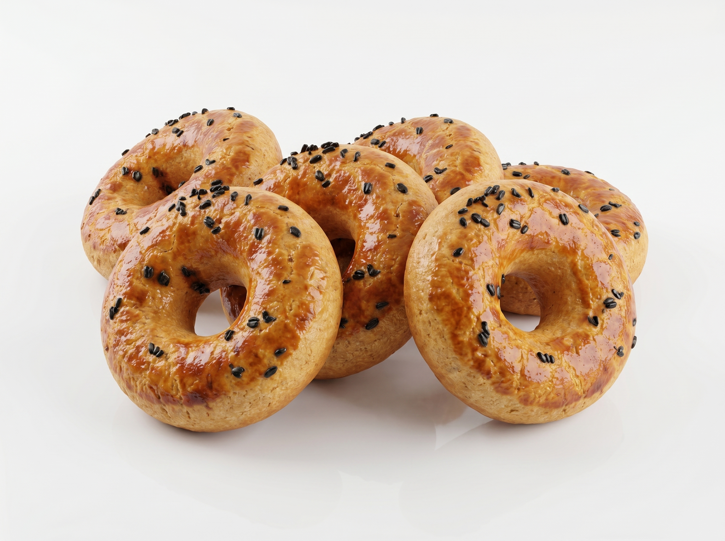 Mini Simit 3 kg. (Çiğ Donuk) Mini Simit 3 kg. (Çiğ Donuk) - Görsel 1